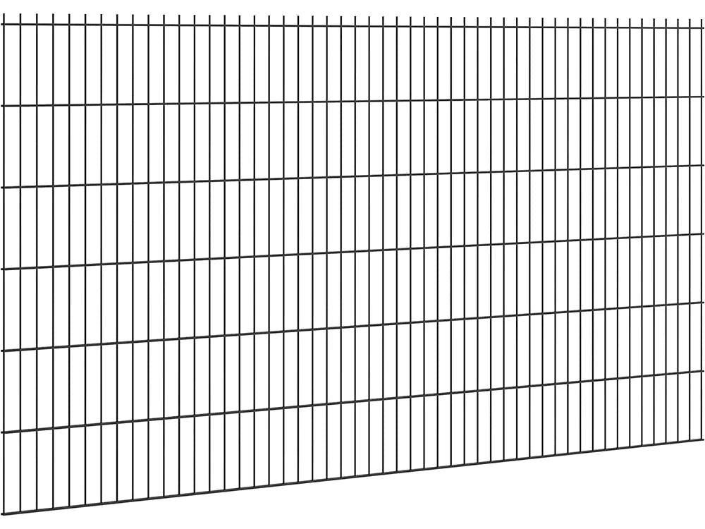 Doppelstabmattenzaun 2.5 Meter breit