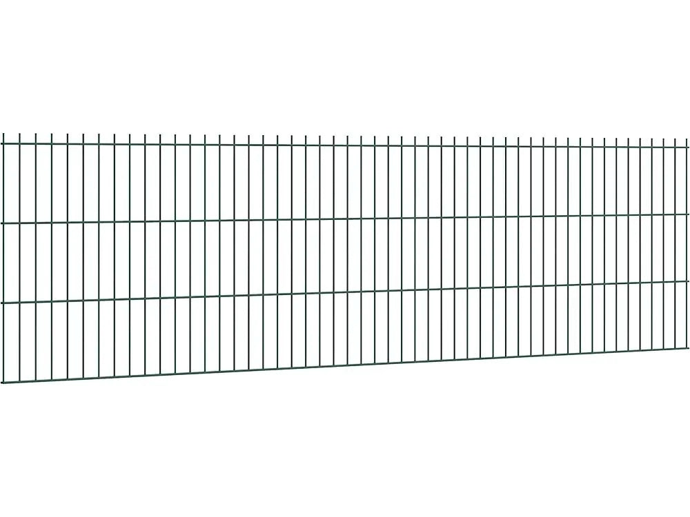 Doppelstabmattenzaun 2.5 Meter breit